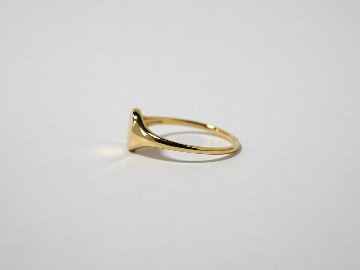 K18 シグネット オーバル リング rph15964122の画像