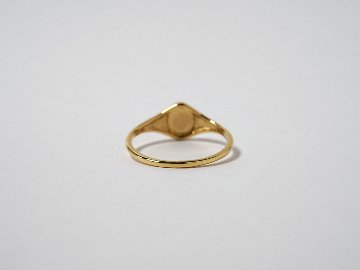 K18 シグネット オーバル リング rph15964122の画像