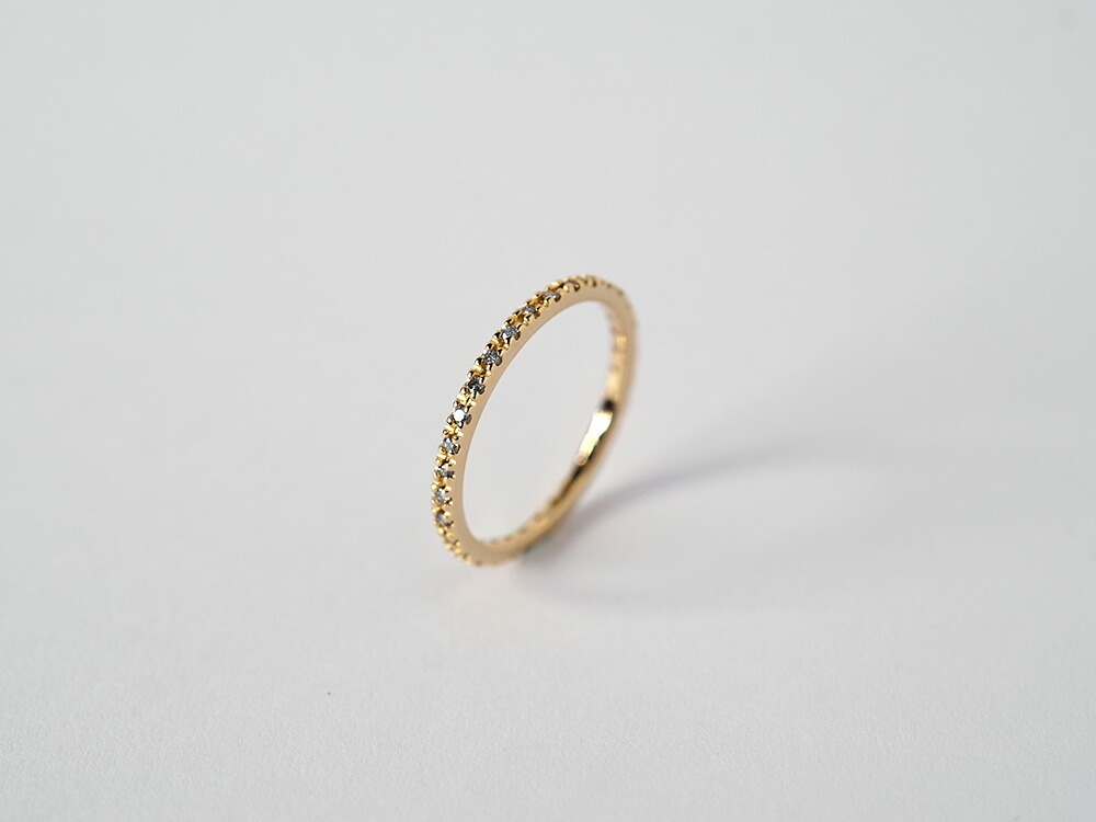 K18 ダイヤモンド フルエタニティ リング 0.2ct rph25876422の画像