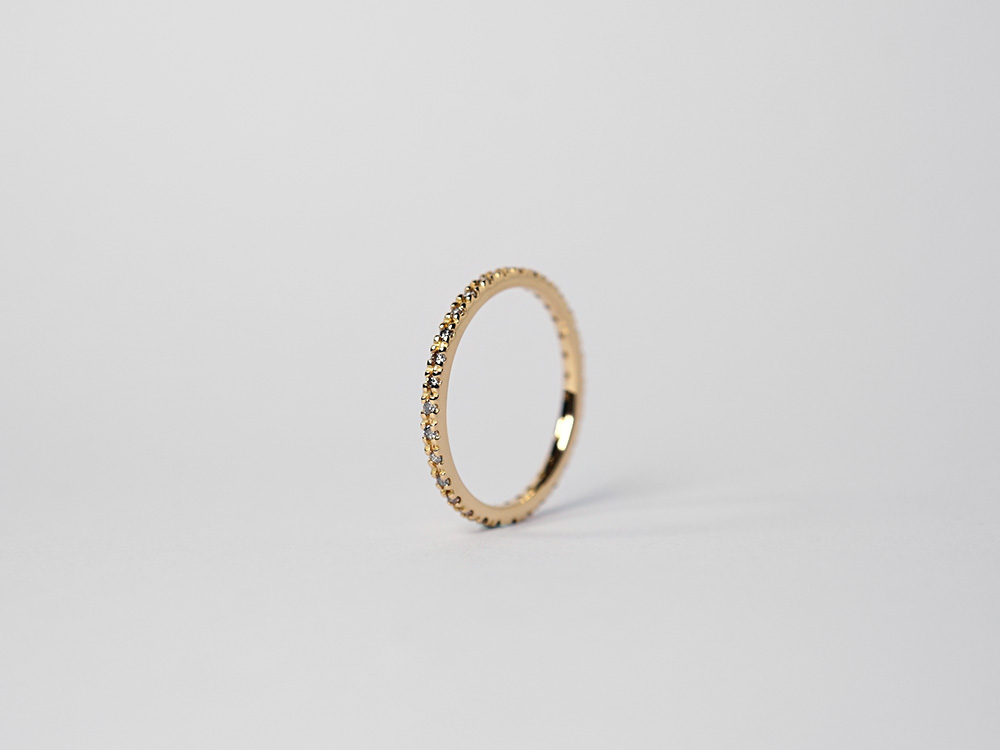K18 ダイヤモンド フルエタニティ リング 0.2ct rph25876422の画像