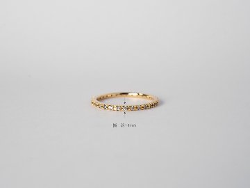 K18 ダイヤモンド フルエタニティ リング 0.2ct rph25876422の画像