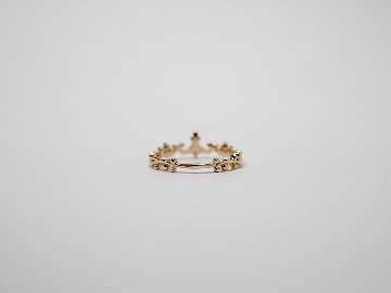 K18 ティアラ ダイヤモンド ピンキーリング rph28062322の画像