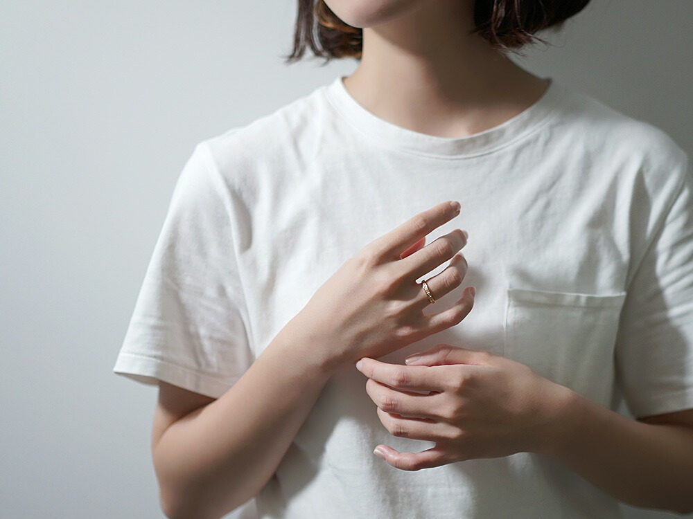 K18 タレイア リング レディース （ペア対応） rph22417622の画像