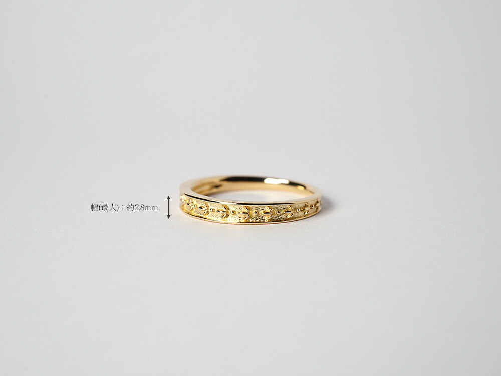 K18 タレイア リング レディース （ペア対応） rph22417622の画像