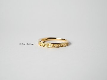 K18 タレイア リング レディース （ペア対応） rph22417622の画像