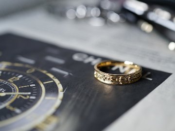 K18 タレイア リング メンズ （ペア対応） rph11417622の画像