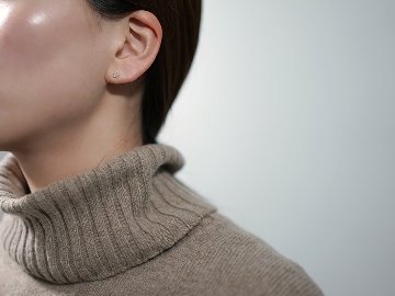 K18 スピカ ダイヤモンド ピアス rpacp231523の画像