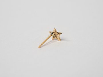 K18 スピカ ダイヤモンド ピアス rpacp231523の画像