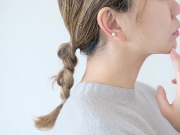 【片耳販売】 K18 パール イヤーカフ rph55957323の画像