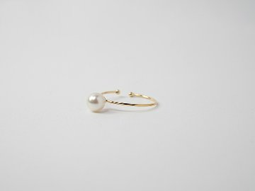 【片耳販売】 K18 パール イヤーカフ rph55957323の画像