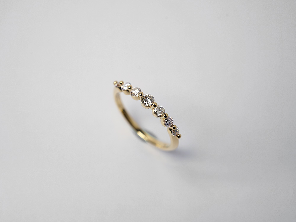 K18 グレース ダイヤモンド リング 0.3ct rpg012031816522の画像