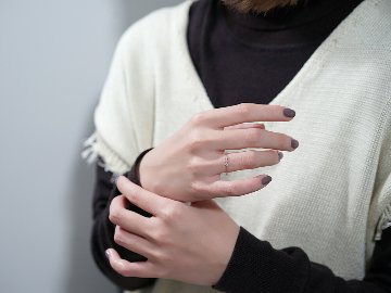 K18 ダイヤモンド リュバン チェーンリング rph69611422の画像