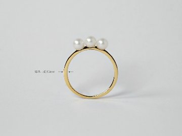 K18 ココン パール リング rpa3288822の画像