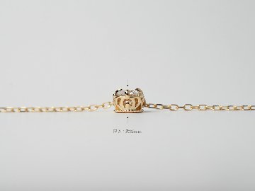 K18 クラウン ダイヤモンド ネックレス 0.2ct rph68987721の画像