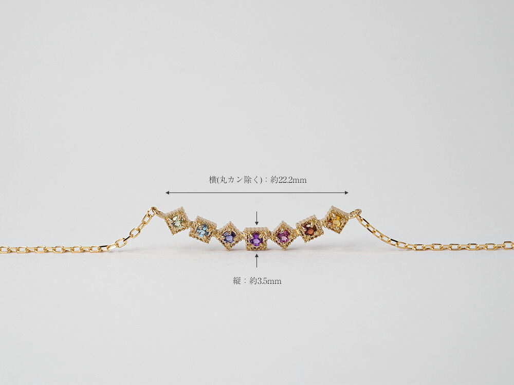 K18 Anuenue ネックレス rph68988721の画像