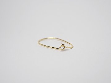 K18 ドロップ フープピアス rpa1883123の画像