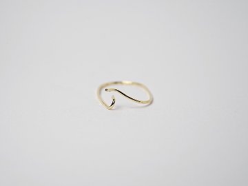 K18 ドロップ フープピアス rpa1883123の画像