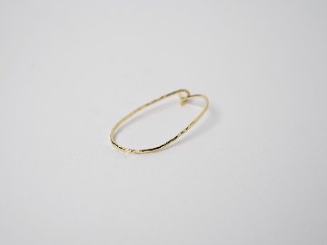 K18 ドロップ フープピアス rpa1883123の画像