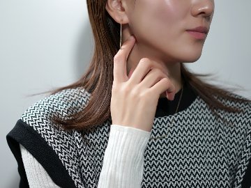 K18 Nejiri ストレート ピアス rpaub2823の画像