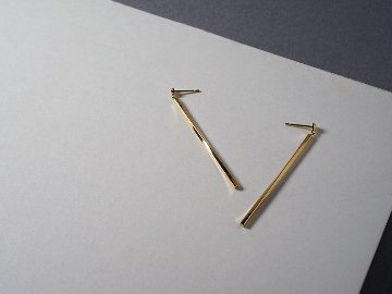 K18 Nejiri ストレート ピアス rpaub2823の画像