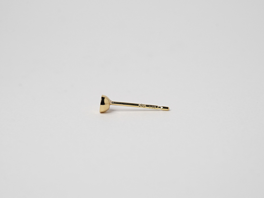 K18 ダイヤモンド スタッド ピアス 0.06ct rpa1900623の画像