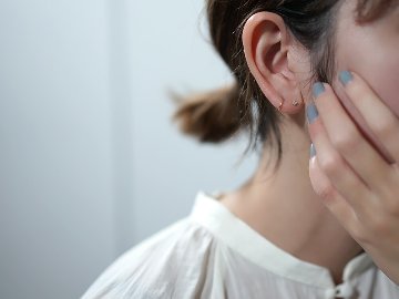 K18 ダイヤモンド スタッド ピアス 0.06ct rpa1900623の画像