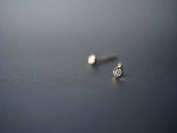 K18 ダイヤモンド スタッド ピアス 0.06ct rpa1900623の画像