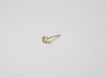K18 ダイヤモンド スタッド ピアス 0.06ct rpa1900623の画像