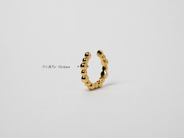 【片耳販売】 K18 バブル イヤーカフ rph55572523の画像