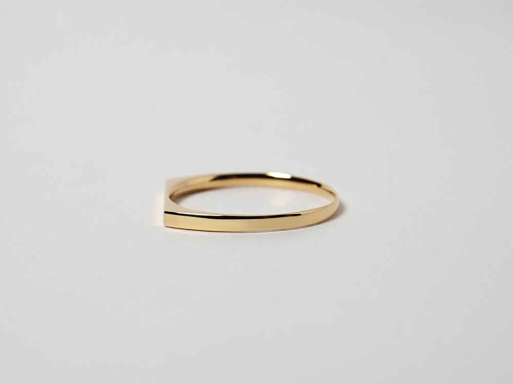 K18 ストレート リング rph27038222の画像
