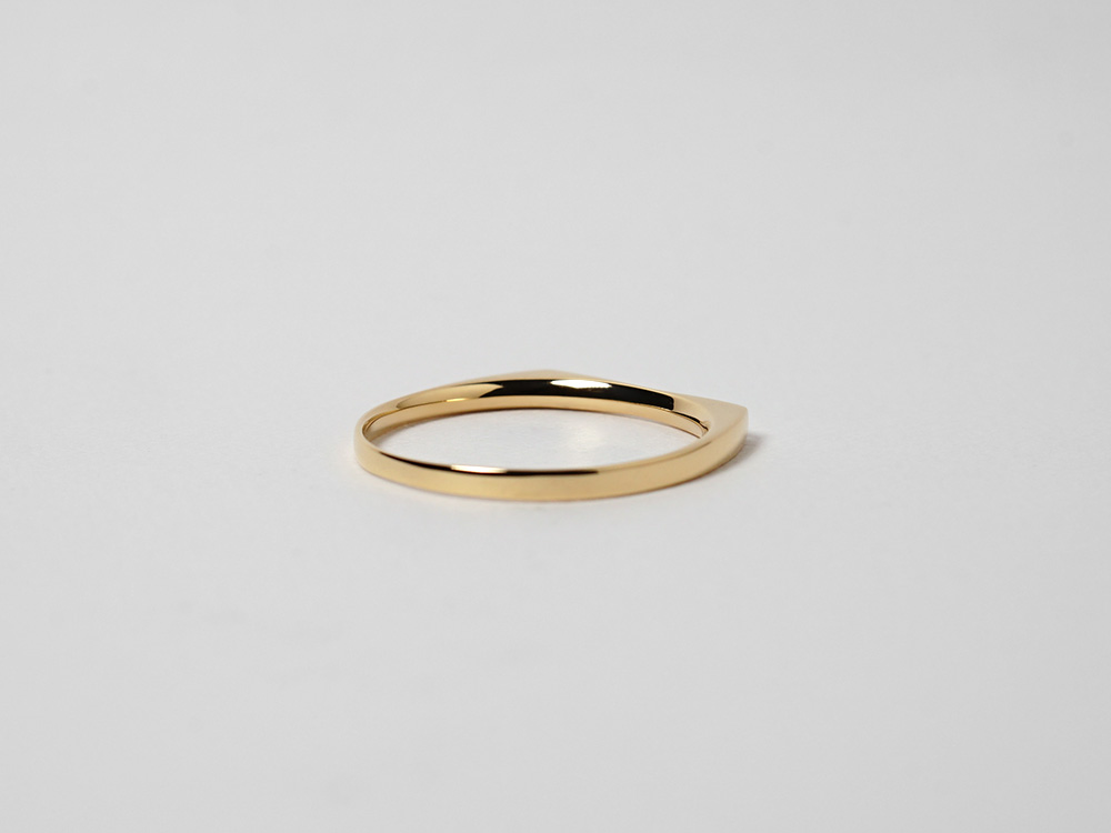 K18 ストレート リング rph27038222の画像