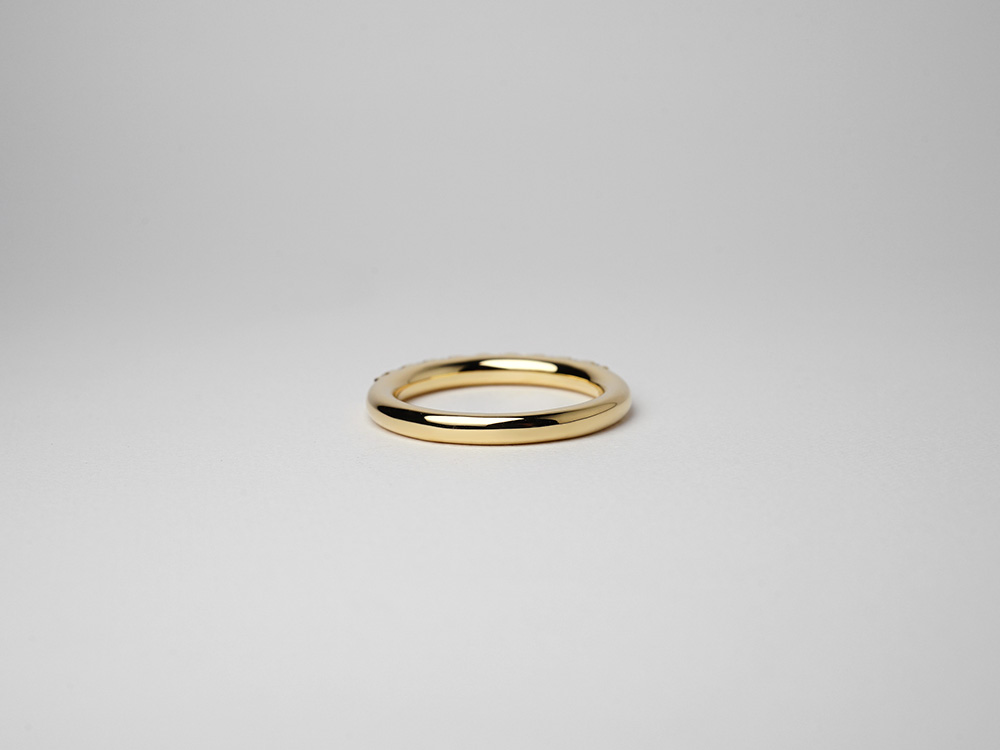 K18 ダイヤモンド ハーフ エタニティ リング 0.5ct rph26577222の画像