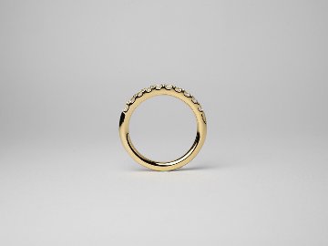 K18 ダイヤモンド ハーフ エタニティ リング 0.5ct rph26577222の画像