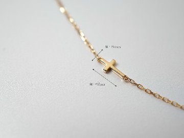 K18 ベイビー クロス ネックレス rph69648121の画像