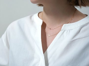 K18 ベイビー クロス （L） ネックレス rph66222821の画像