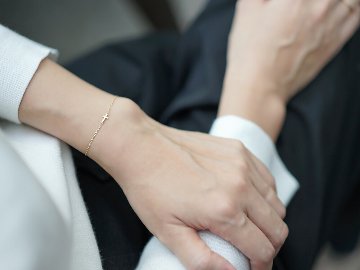 K18 ベイビー クロス ブレスレット rph69647824の画像