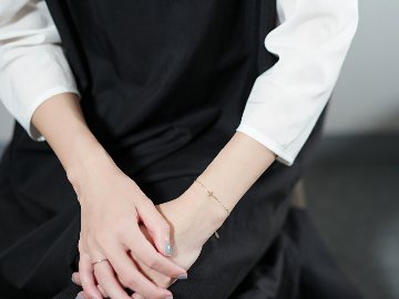 K18 ベイビー クロス （L） ブレスレット rph75033924の画像