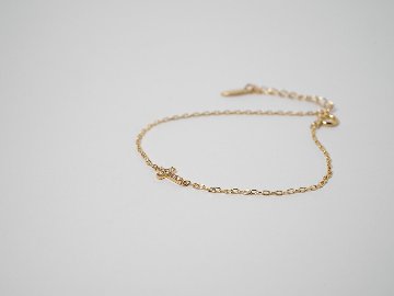K18 ベイビー クロス ダイヤモンド ブレスレット rph69649124の画像