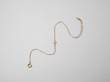 K18 ベイビー クロス ダイヤモンド ブレスレット rph69649124の画像