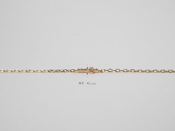 K18 ベイビー クロス ダイヤモンド ブレスレット rph69649124の画像