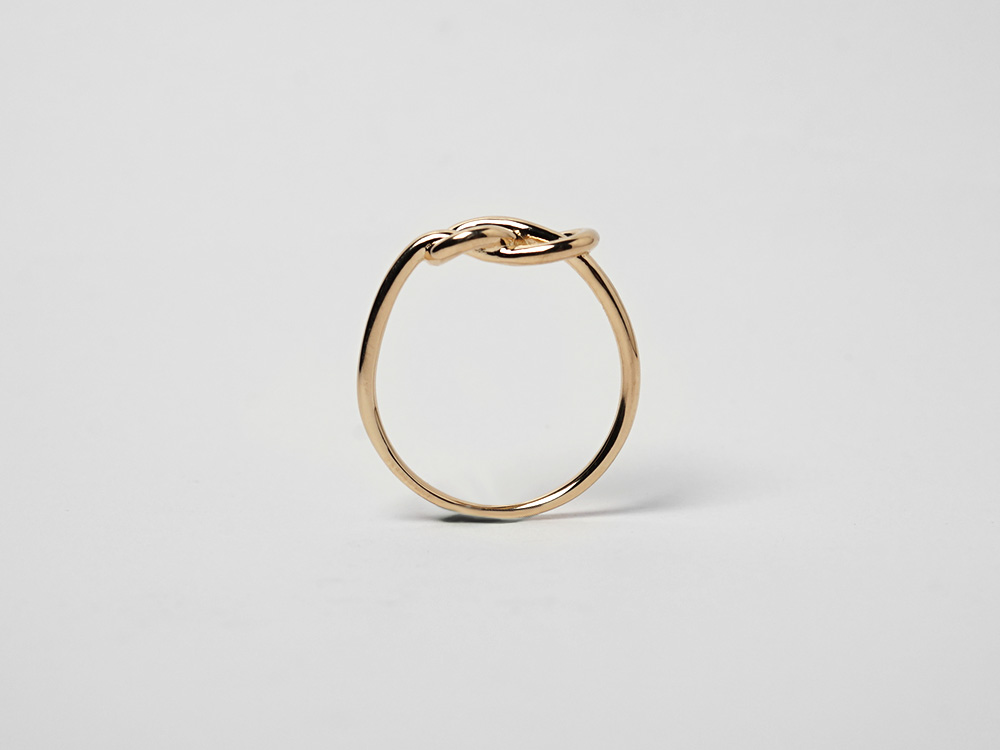 K18 エイトノット リング