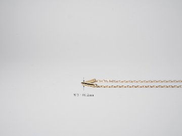 K18 ヴァウ ネックレス rpaub11621の画像