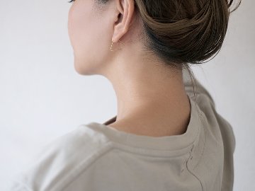 K18 サンカク ピアス rpaub4323の画像