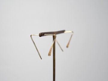 K18 サンカク ピアス rpaub4323の画像