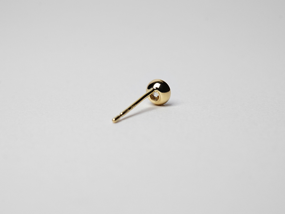 K18 ダイヤモンド スタッド ピアス 0.2ct rpa1900823の画像