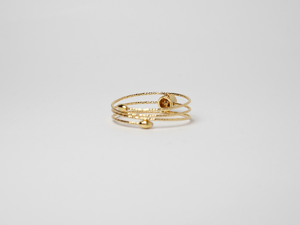 K18 ネプチューン ダイヤモンド リング rpg012032580922の画像