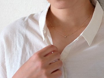 K18 クラウン ダイヤモンド ネックレス 0.1ct rph69819221の画像