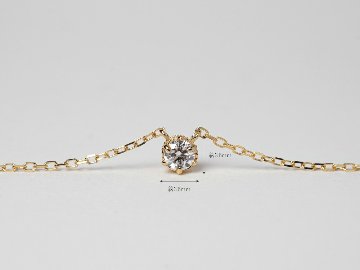 K18 クラウン ダイヤモンド ネックレス 0.1ct rph69819221の画像