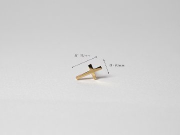 K18 ベイビー クロス ピアス rph46506623の画像