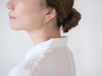 K18 イタニタス フープピアス 15mm rpakr206623の画像